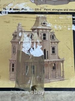 1983 VTG in Box. The Beacon Hill Wooden Dollhouse Kit by Greenleaf As Is Read