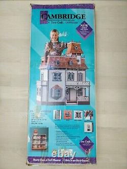 1991 Dura Craft Cambridge Mansion Miniature Dollhouse Kit New Open Box Complete