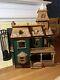 1991 Vintage Dura Craft Cambridge Wooden 7 Rooms Dollhouse CA 750 1/12 Scale