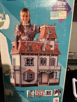 1991 Vintage Dura Craft Cambridge Wooden Dollhouse Kit CA 750 NEW IN BOX