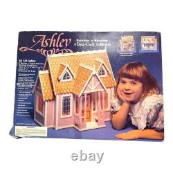 1993 Dura-Craft AH130 Ashley Dollhouse Kit 2 Rooms Spiral Stairway