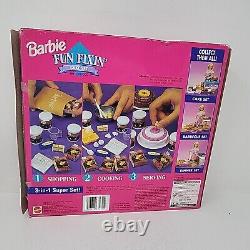 1995 BARBIE FUN FIXIN CAKE SET Mattel 67431 NEW Baking Icing Whisk Eggs Butter