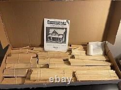 1996, Vintage Dura-Craft Shenandoah Real Wood Log Cabin SD 185 open box