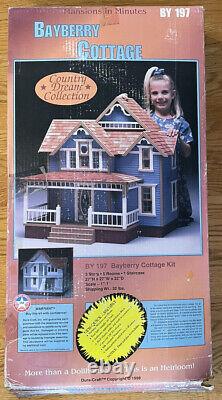 1998 DURA-CRAFT BAYBERRY COTTAGE DOLLHOUSE KIT -County Dream Collection BY 197
