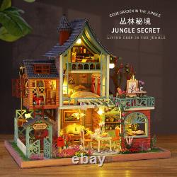 1PC Mini Dollhouse Miniatures Country Villa Cottage? Room Box DIY Kit Handmade