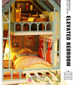1PC Mini Dollhouse Miniatures Country Villa Cottage? Room Box DIY Kit Handmade