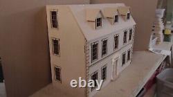 1/24 scale Dolls House Dalton 7 Room Dolls House 18inches wide kit by DHD 24th