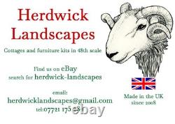1/48 scale Dolls House KIT Beatrix Potter's Hill Top by HERDWICK LANDSCAPES