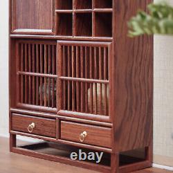 1/6 Scale Dollhouse Miniature Kits Chinese Style Wooden Furniture Jewelry CabiJe