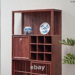 1/6 Scale Dollhouse Miniature Kits Chinese Style Wooden Furniture Jewelry CabiJe