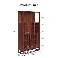 1/6 Scale Dollhouse Miniature Kits Chinese Style Wooden Furniture Jewelry CabiJe