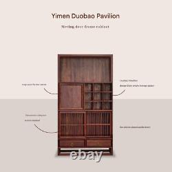 1/6 Scale Dollhouse Miniature Kits Chinese Style Wooden Furniture Jewelry Cabioz