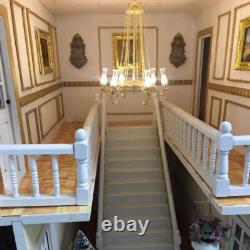 1/6 Scale Dollhouse Miniatures Accessories Luxury Vintage Chandlier Lamp Lights