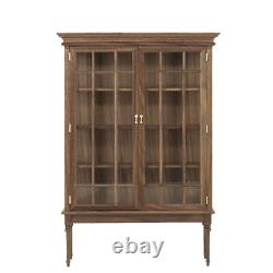 1/6 Scale Dollhouse Miniatures Furniture Display Cabinet Bookcase Solid Wooden