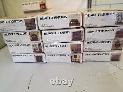 23 Piece Lot Of Antique House Of Miniatures Furniture Model Kits 14/23 SEALED
