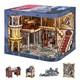 3D Miniature Book Nook Kit with LED Lights Enchanting Fairy Tale Decor