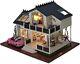 3D Wooden Miniature Dollhouse Kit DIY House Kit with Furniture, 124 Scale DIY Do