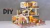 4k Romantic European Style Villa Diy Miniature Dollhouse Kit Relaxing Satisfying Video