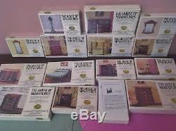 53 DOLLHOUSE Furniture Kits HOUSE OF MINIATURES Chippendale Queen Anne Rares NIB