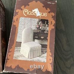5pc Vintage Millie August Miniatures Classique Doll Furniture Kits Sofa Chair
