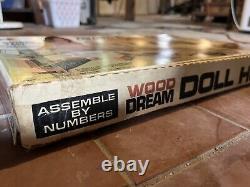 ARROW COLONIAL DREAM WOOD DOLLHOUSE (newithunassembled) VINTAGE
