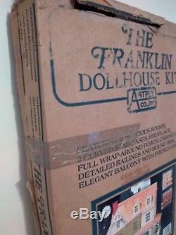 ARTPLY The Franklin Dollhouse Kit Model #124 (1979) Opened As Is