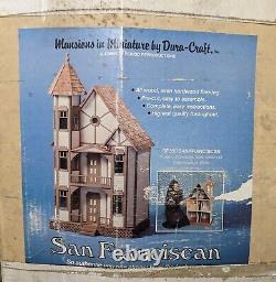 AS IS Vintage San Franciscan SF-550 Doll House Mansions in Miniature Dura-Craft