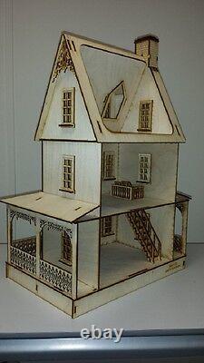 Abriana Country Cottage 124 Scale Dollhouse