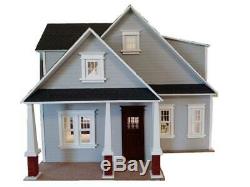 American Dolls House Clarkson Craftsman Cottage 112 Laser Cut Flat Pack Kit