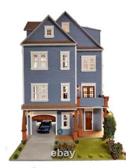 American Dolls House Clarkson Craftsman Mansion 112 Laser Cut Flat Pack Kit