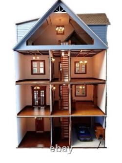 American Dolls House Clarkson Craftsman Mansion 112 Laser Cut Flat Pack Kit