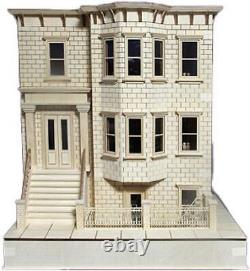 American Dolls House Park Ave. Grand Mansion 112 Scale Laser Cut Flat Pack Kit