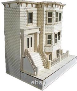 American Dolls House Park Ave. Grand Mansion 112 Scale Laser Cut Flat Pack Kit