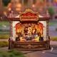 Animal Carnival Dollhouse Kit Miniature Wizardi Roombox Kit F07M5-80-TTBC501