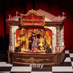 Animal Carnival Dollhouse Kit Miniature Wizardi Roombox Kit F07M5-80-TTBC501