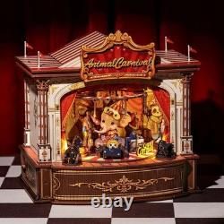 Animal Carnival Dollhouse Kit Miniature Wizardi Roombox Kit F07M5-80-TTBC501