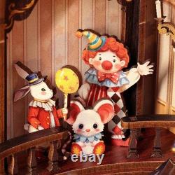 Animal Carnival Dollhouse Kit Miniature Wizardi Roombox Kit F07M5-80-TTBC501