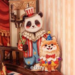 Animal Carnival Dollhouse Kit Miniature Wizardi Roombox Kit F07M5-80-TTBC501