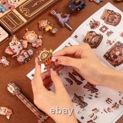 Animal Carnival Dollhouse Kit Miniature Wizardi Roombox Kit F07M5-80-TTBC501