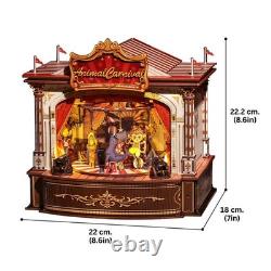 Animal Carnival Dollhouse Kit Miniature Wizardi Roombox Kit F07M5-80-TTBC501