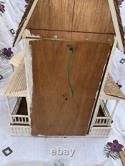 Antique Dollhouse and Furniture Lot