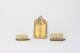 Antique German Dollhouse Gild Soft Metal J. A. Bäselsöder Brush Set Miniature