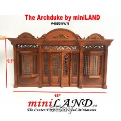 Archduke Quality wooden storefront facade 112 roombox dollhouse miniature WN