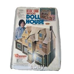 Arrow Deluxe Tudor Dollhouse 700 112 Scale 1980s Vintage Doll House NEW OPENBOX
