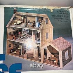 Arrow Deluxe Tudor Dollhouse 700 112 Scale 1980s Vintage Doll House NEW OPENBOX