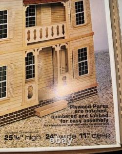 Arrow Dream Wood Doll House, Victorian Mansion Assemble by Numbers