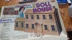 Arrow Wood Doll House Kit With Furniture Kit Included
