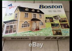 Artesania Lantina Wood Doll House Kit Boston House 112 Scale