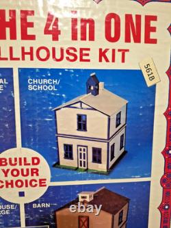 Artply Dollhouse Kit The 4 in One