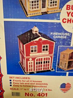 Artply Dollhouse Kit The 4 in One